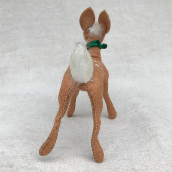 Annalee '91 Christmas Big Eyed Fawn Reindeer Doe Doll Christmas Figurine - Picture 4 of 7
